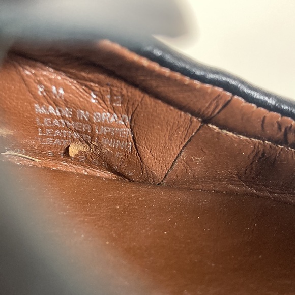 Tory Burch Shelby Floral Flats. Black  All leather. Size 8. - Picture 13 of 15